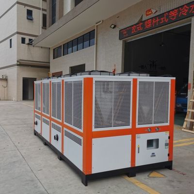 75HP 空気冷却スクリューチラー 高効率 マイクロコンピュータ制御システム