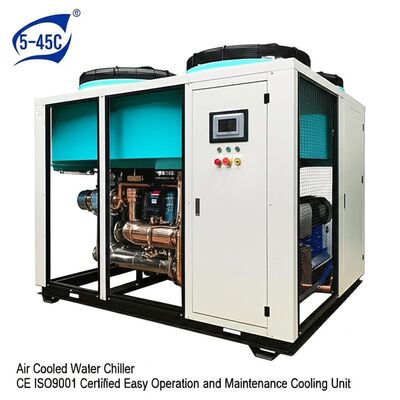 環境温度範囲 5-45C 空気冷却水冷却器 CE ISO9001 認証 操作・保守の容易な冷却装置