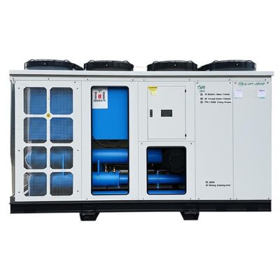 冷却容量 10 から 500 トン 空気冷却水冷却機 380V 3Ph 50Hz 電源 0.75KW パンプパワー エネルギー 冷却ユニット