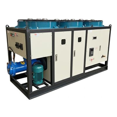 冷却能力10〜500トン、ポンプ出力0.75KWのウォーターチラー、耐久性と工業用冷却ソリューション